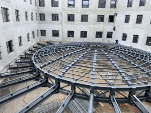 Filet de sécurité sur structure neuve