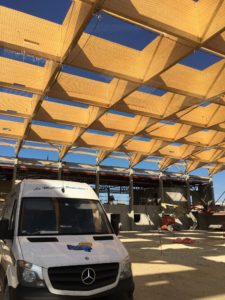 Filet de sécurité sur bâtiment neuf 2